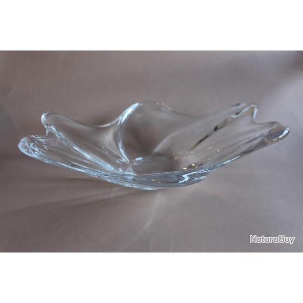 DAUM Grande coupe  fruits cristal