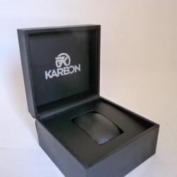 Écrin pour montre KARBON  collections horlogerie