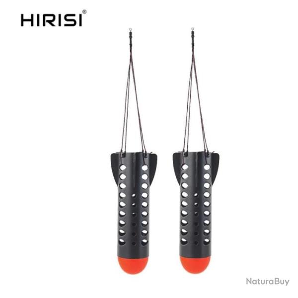 Frdun Appâts De Pêche à La Carpe Rockets Feeder - Spomb Rocket Shape Spod - Support Pour Appâts De Carpe, Noir/Blanc, Groß 19cm