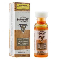 Huile pour bois Schaftol teinte Premium gold 50 ml - 50 ml
