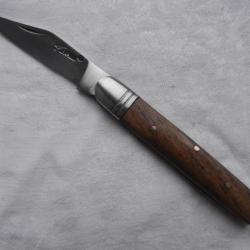 petit couteau de poche Léopard longueur 17 cm - manche palissandre