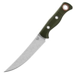Couteau de chasse fixe hybride fixe Benchmade meatcrafter manche G10