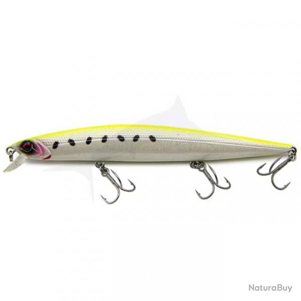 Savage Gear Sea Bass Minnow Flottant 12cm Lemon Sardine