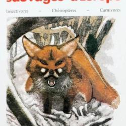 « Mammifères sauvages d'Europe , tome 1 » Par Robert Hainard - Delachaux | NEUF