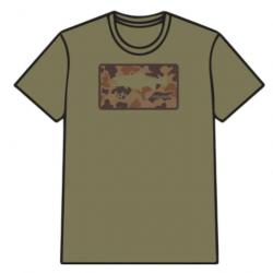 T shirt Orvis 1971 Camo Trout Ss Olive