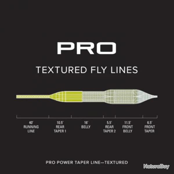 Soie Orvis Pro Power Taper Textured - N6