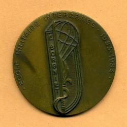 Médaille EMIA - Promotion Borgniet 1983-1984