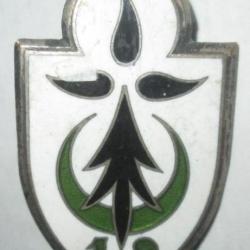19° Division d'Infanterie, émail, guilloché(ANC)