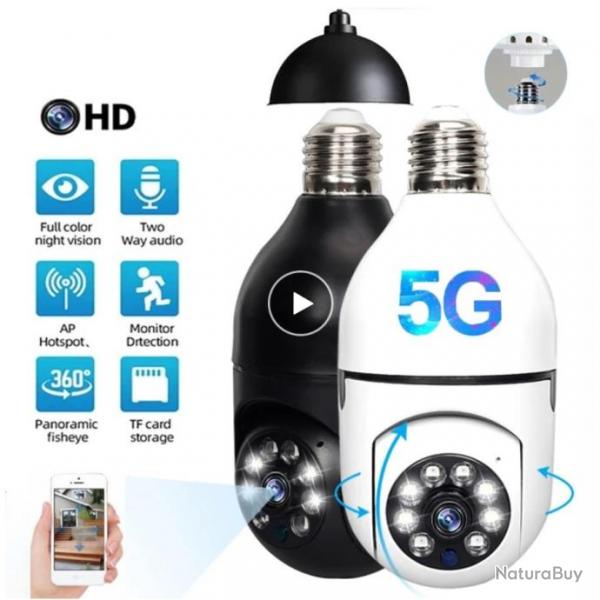 SURVEILLEZ VOS ANIMAUX camera suivi automatique Vision diurne/nocturne ..5G WIFI pilotage a distance