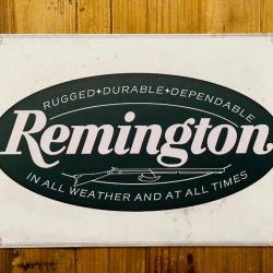 Plaque métal décorative Remington