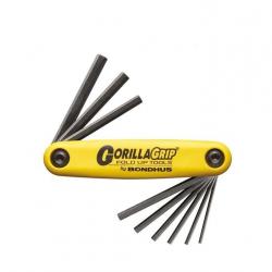 Set de clés Allen US Bondhus Gorilla Grip HF9