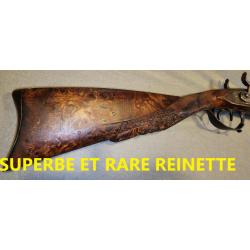 "SUPERBE RENETTE à PARIS"  TRÉS RARE   à cheminée cal peut être 24  canons DAMAS ext parfait int ?