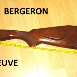 DERNIERE crosse à joue vernie NEUVE fusil BERGERON + plaque de couche - VENDU PAR JEPERCUTE(D23A146)
