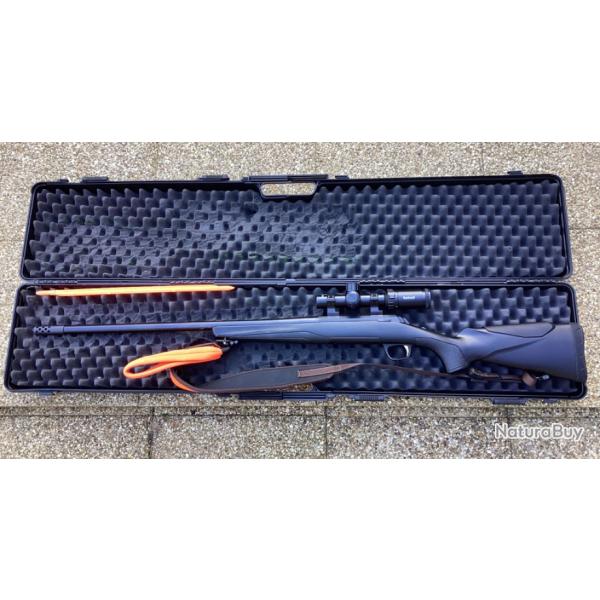 Carabine Browning X-Bolt SF Varmint Composite 308w + frein bouche +  Bushnell Prime 1-4x24 ret lum