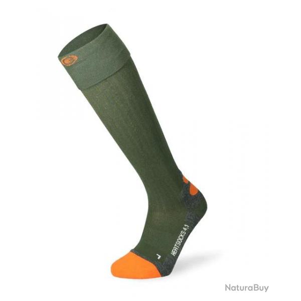 Chaussettes chauffantes Heat STOCK 4.1 TOE CAP et pack batteries - Lenz P45/47