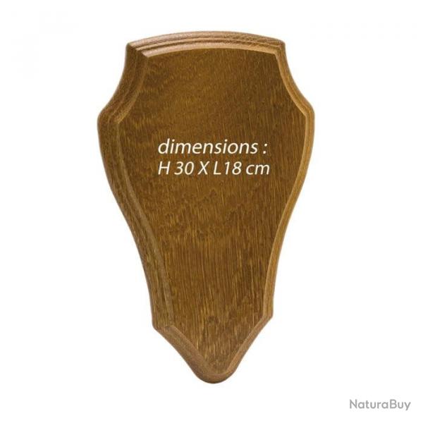 Ecusson Europarm pour trophe chevreuil ou cerf - 45x28 cm / Cerf