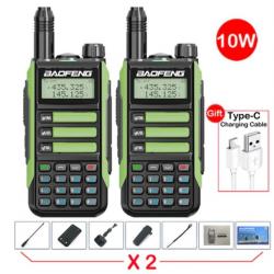 BAOFENG VHF UV-16 pro Max, Talkie-walkie 10 Watts LONGUE PORTÉE vendu X2