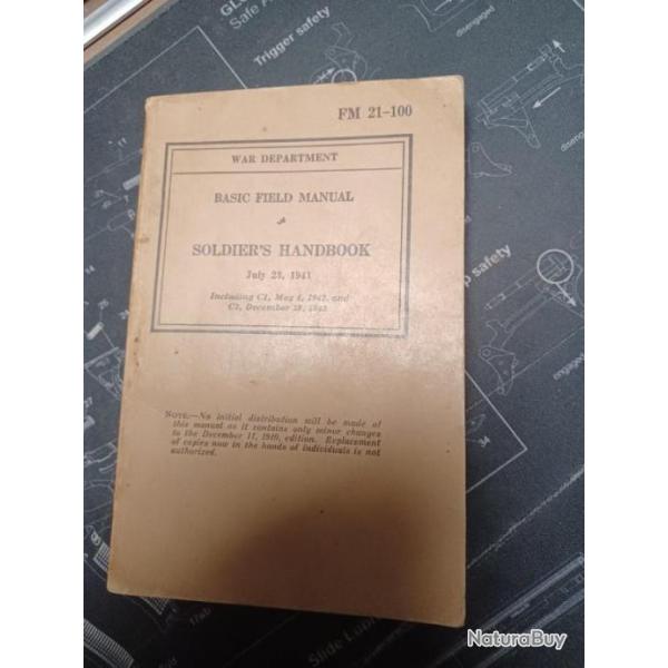 Manuel du soldat amricain 1942 Soldier's Handbook