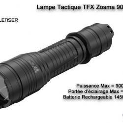 Lampe Tactique TFX Ledlenser ZOSMA 900 rechargeable