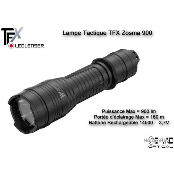 Lampe Tactique TFX Ledlenser ZOSMA 900 rechargeable