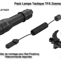 PACK Lampe Tactique TFX Ledlenser ZOSMA 900 rechargeable