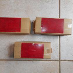 3 boites en carton vide recharge pour grenade fumigène d'exercice