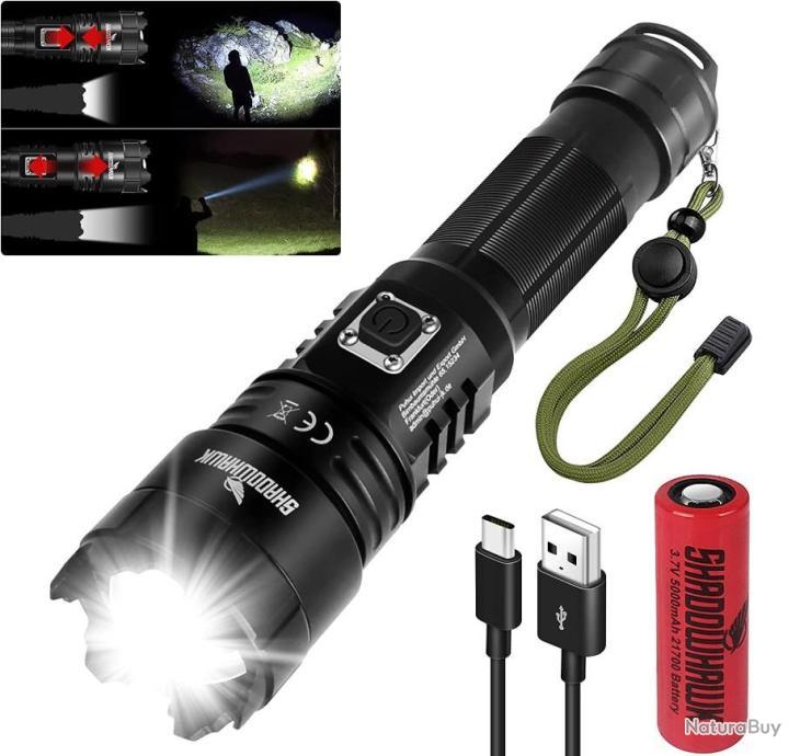 Lampe torche led rechargeable – Fit Super-Humain