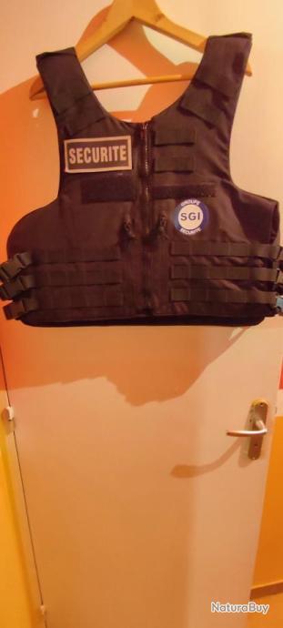 Gilet Pare-balles Tactique POLICE MUNICIPALE ANTI-AK 47