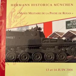 Album Hermann Historica München - Musée Militaire de la Poche de Royan - 13 et 14 Juin 2008