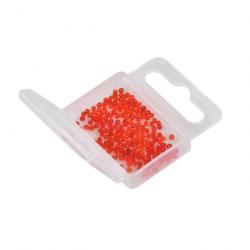 Micro perles en verre Sunset - Par 200 - 1.5 mm / Rouge
