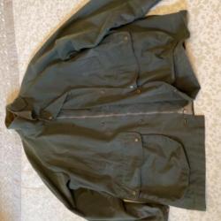 Veste chasse coton huilé