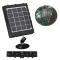 petites annonces chasse pêche : Kit Panneau solaire pour rechargement de caméra de chasse d'observation 8000mah 188x157x36mm