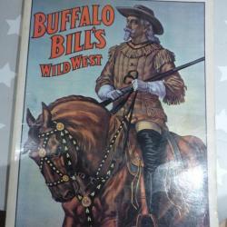 livre cent affiches de buffalo bill  's wild west western