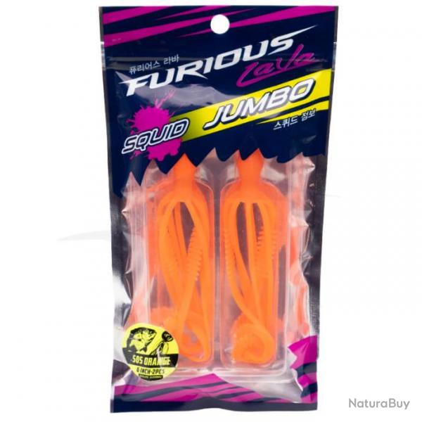 NS Black Hole Furious Lava Squid 505 ORANGE  Jumbo Squid