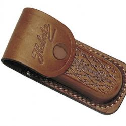 HERBERTZ - Etui Cuir Marron 13 cm