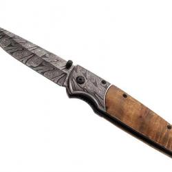 HERBERTZ - Couteau Racine de Bois Inox 12 cm