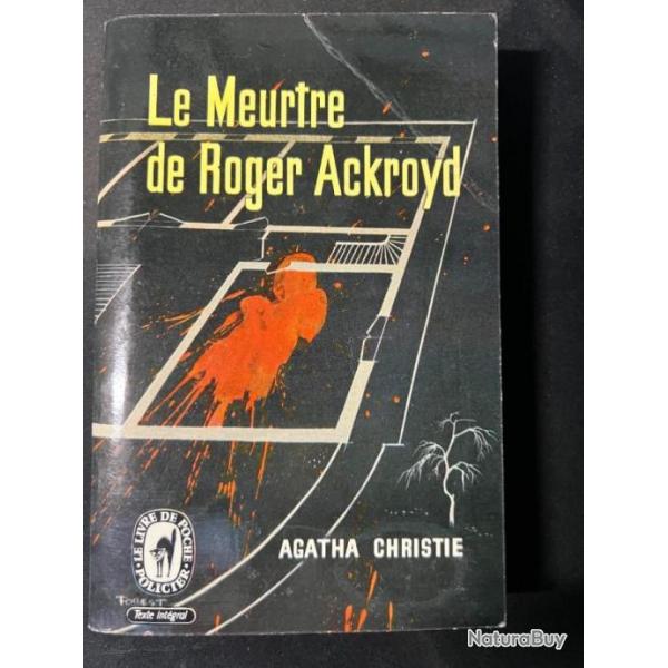 Roman Le meurtre de Roger Ackroyd d'Agatha Christie