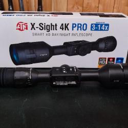 Lunette de tir ATN X-Sight 4K Pro 3-14x50
