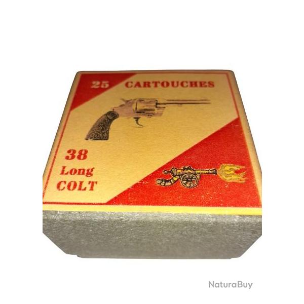 38 Long Colt: Reproduction boite cartouches (vide) GU 9951389