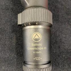 Lunette BURRIS Ballistic Laserscope III 4-16x50