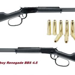 Carabine Winchester NOIR Légends cowboy  Cal. 4.5 Bille Acier