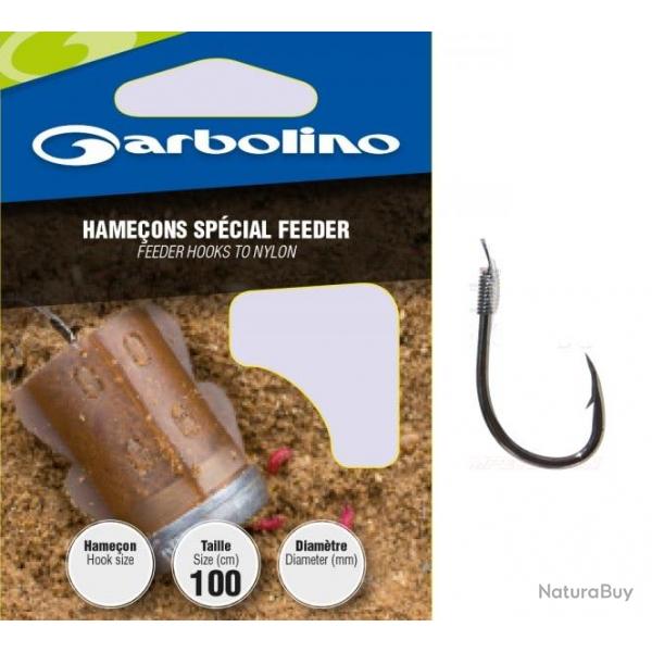 HAMECONS MONTES GARBOLINO SPECIAL FEEDER PAR 10 Taille 8 0.18mm