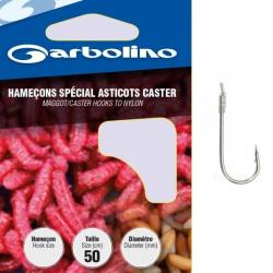 HAMECONS MONTES GARBOLINO SPECIAL ASTICOT GOZZER PAR 10 Taille 14 0.14mm