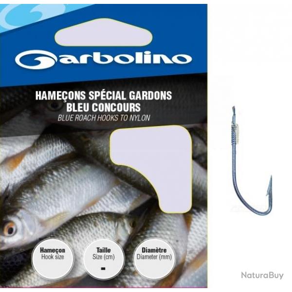 HAMECONS MONTES GARBOLINO SPECIAL GARDON BLEU CONCOURS PAR 10 Taille 18 0.10mm