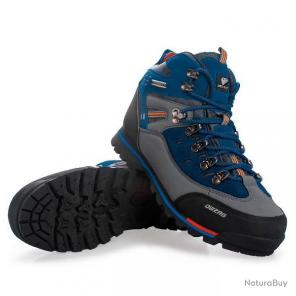 Chaussures de Trekking / randonne hommes hiver escalade bottes de haute qualit plein air BLEUE 40