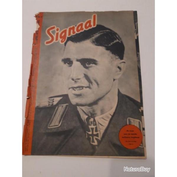 REVUE SIGNAL,VERSION HOLLANDAISE DU PREMIER AVRIL 1943.