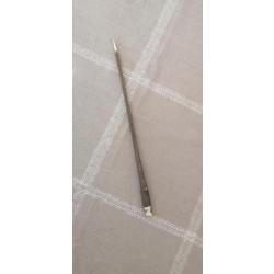 lame de canne épée stylet section carée 43cm