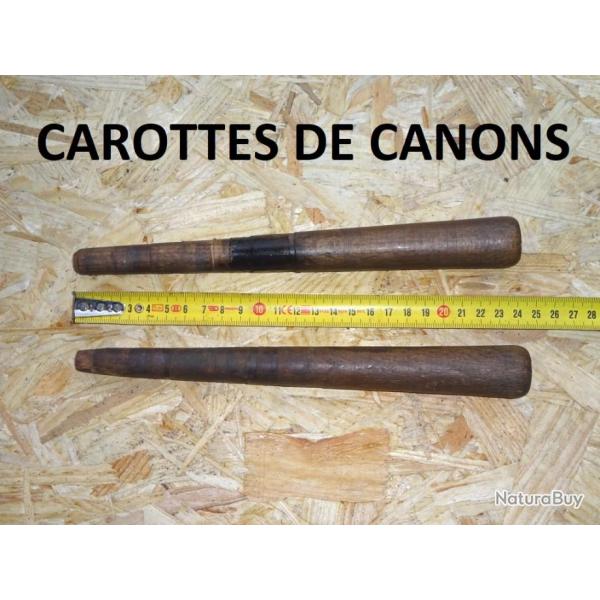 paire de CAROTTES DE CANONS - VENDU PAR JEPERCUTE (D23B420)