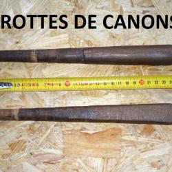 paire de CAROTTES DE CANONS - VENDU PAR JEPERCUTE (D23B421)