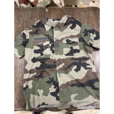 Chemisette Camouflage OTAN - Armée Française Taille 43/44 - Bon état